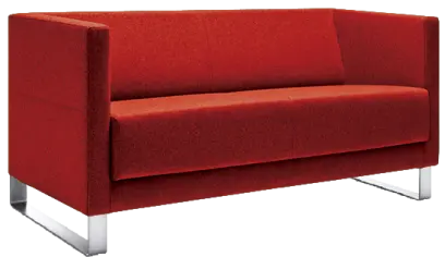 VELA - 3V, křeslo, látka VX EV 4 - látka cihlová